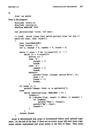 The c programming language