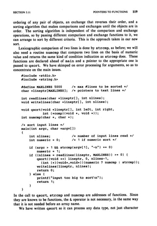 The c programming language