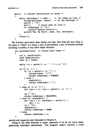 The c programming language