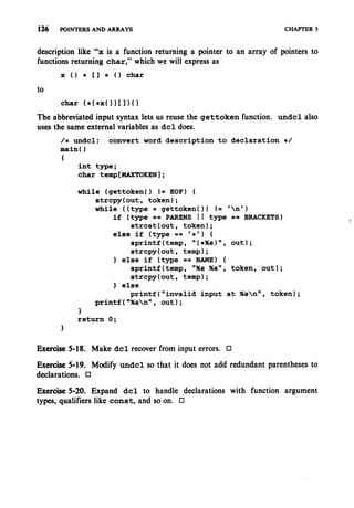 The c programming language