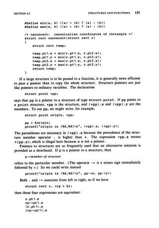 The c programming language