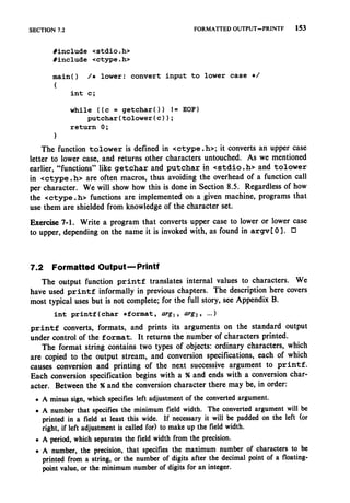 The c programming language