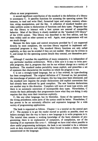 The c programming language