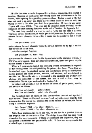 The c programming language