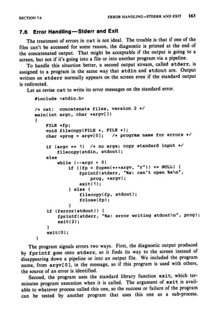 The c programming language
