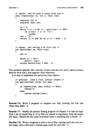 The c programming language