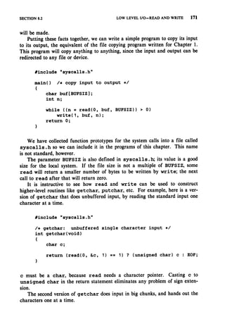 The c programming language