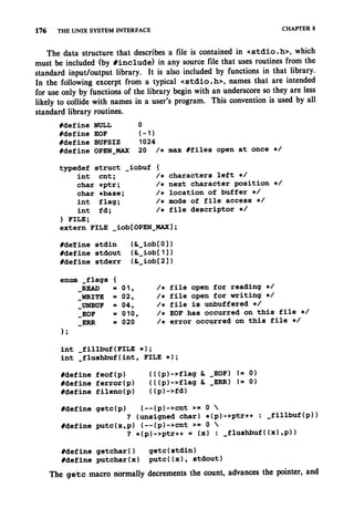 The c programming language