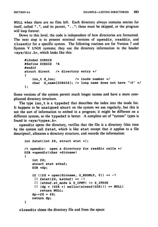 The c programming language