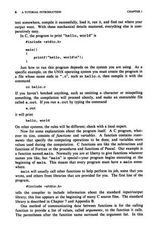 The c programming language