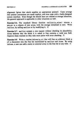 The c programming language