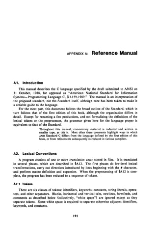 The c programming language