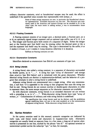 The c programming language