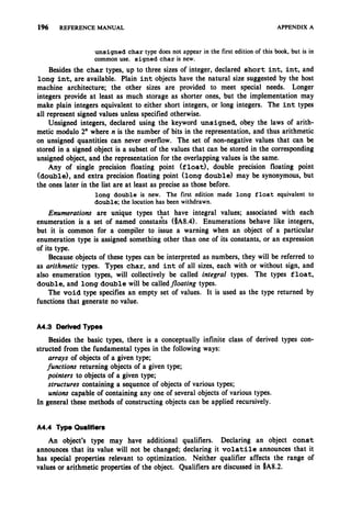 The c programming language