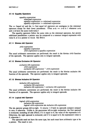 The c programming language