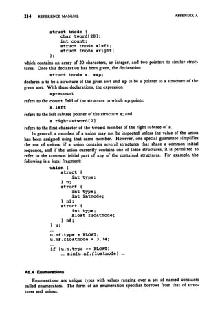 The c programming language