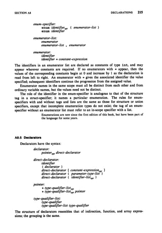 The c programming language