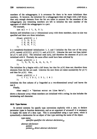 The c programming language