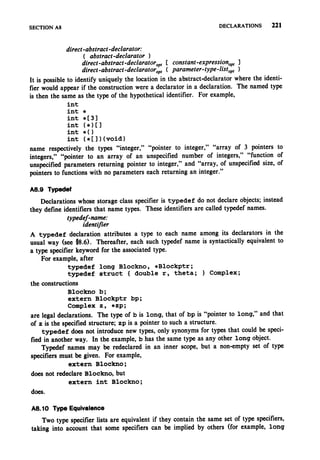 The c programming language