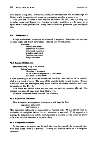 The c programming language