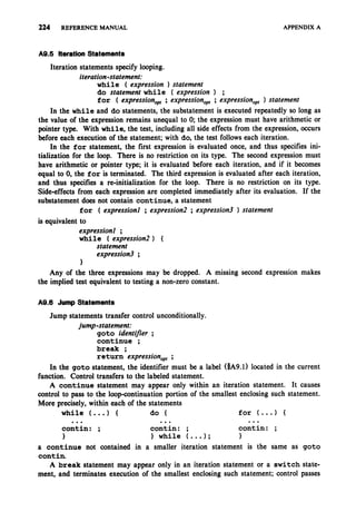 The c programming language