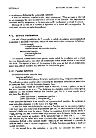 The c programming language