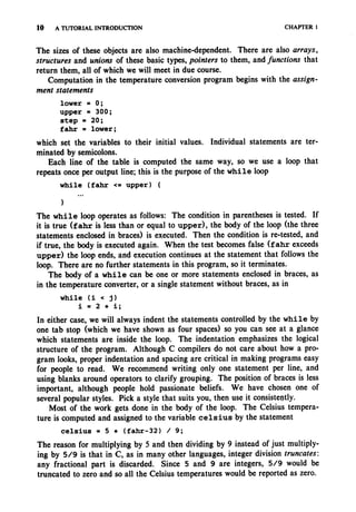 The c programming language