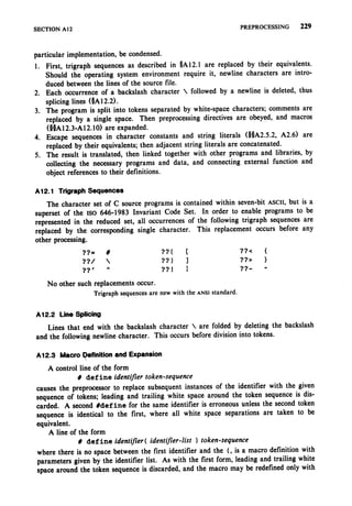 The c programming language