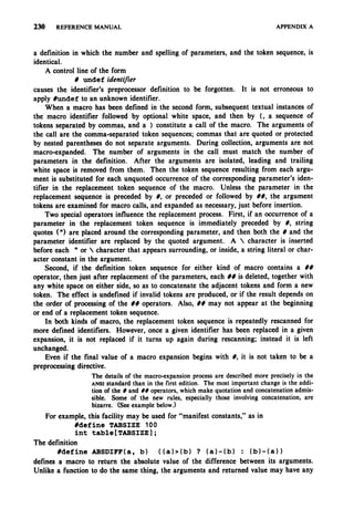 The c programming language