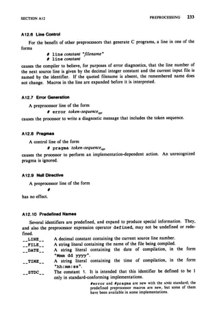 The c programming language