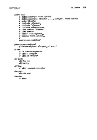 The c programming language
