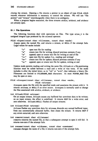 The c programming language