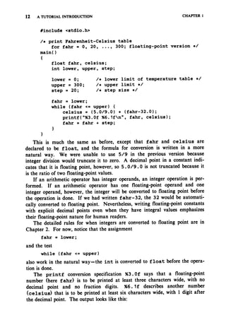The c programming language