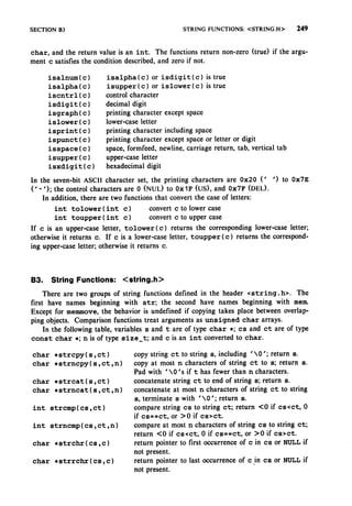 The c programming language