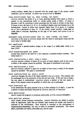 The c programming language