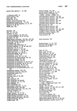 The c programming language