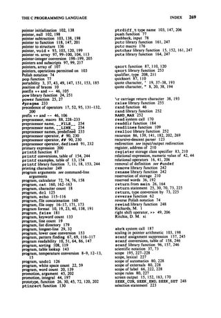 The c programming language