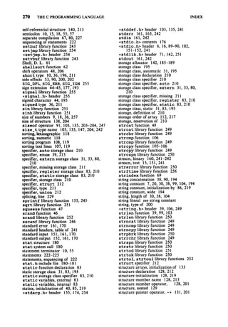 The c programming language