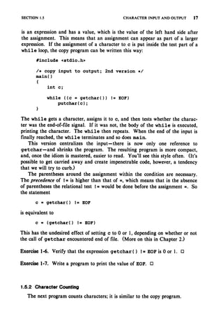 The c programming language