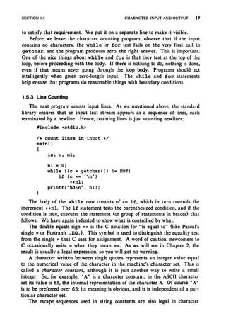 The c programming language