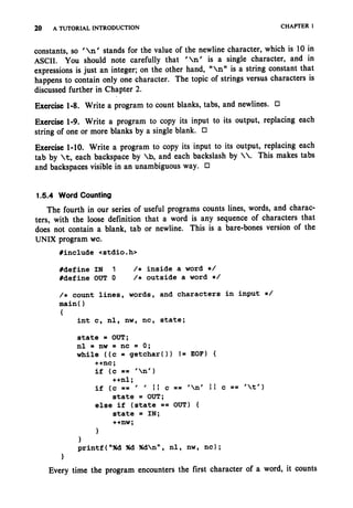 The c programming language