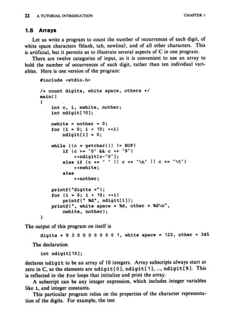 The c programming language