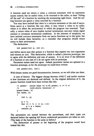The c programming language