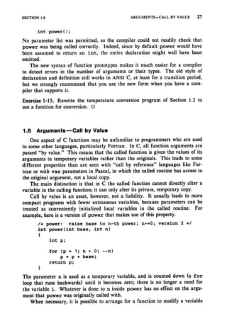 The c programming language