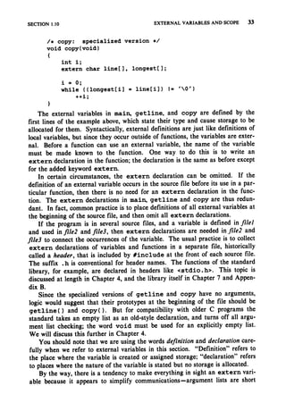 The c programming language