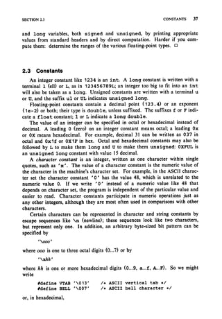 The c programming language