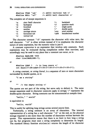 The c programming language