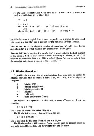 The c programming language