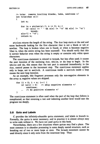 The c programming language