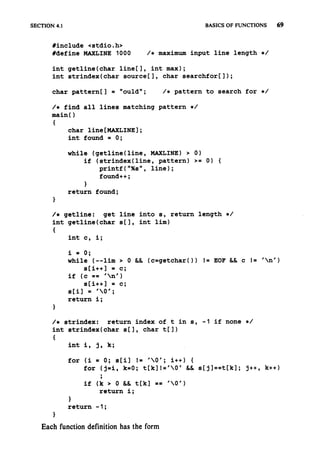The c programming language